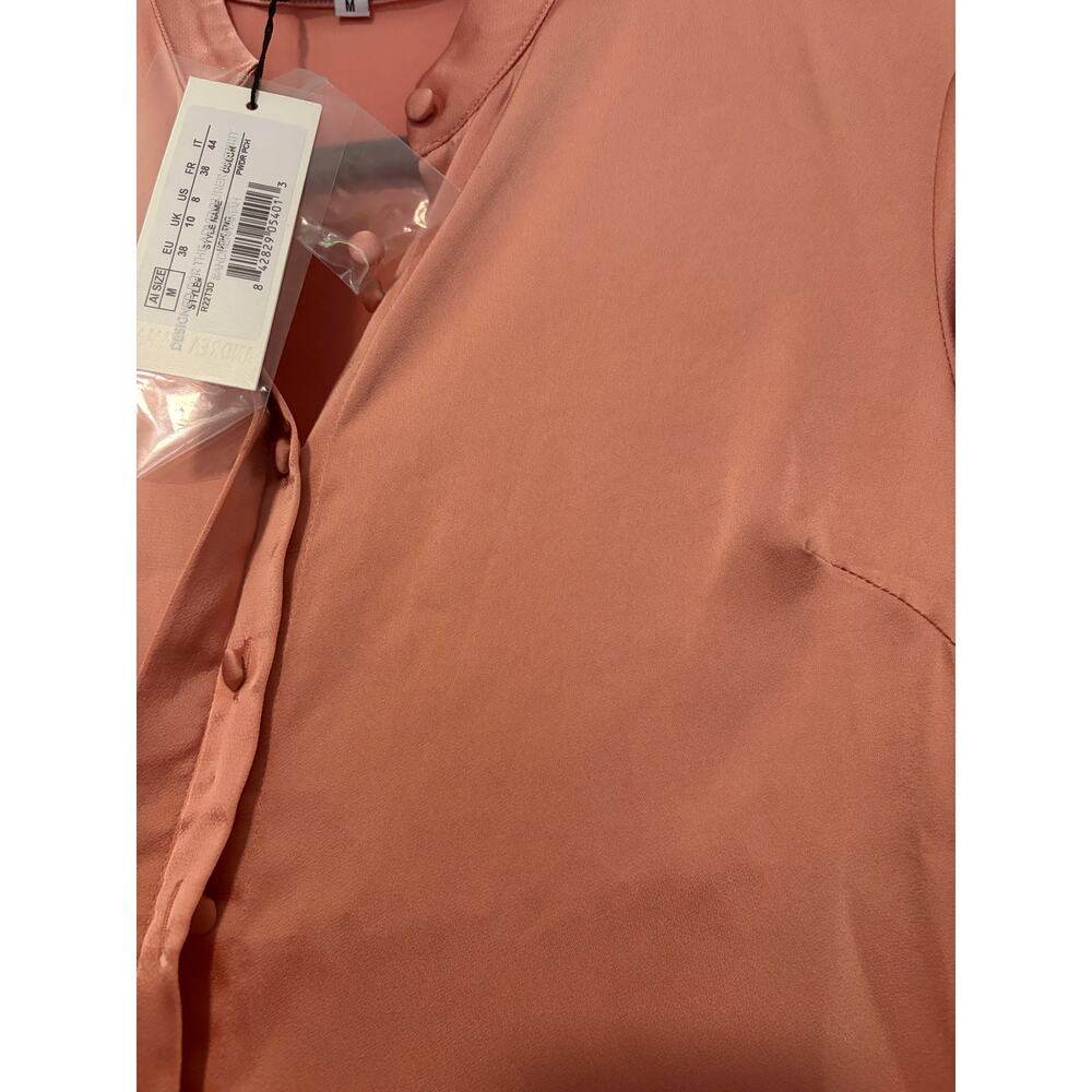 Andrea Iyamah UCHI Tunic & Pants FULL SET Powder Peach Pink M/US 8 NWT - Picture 7 of 9